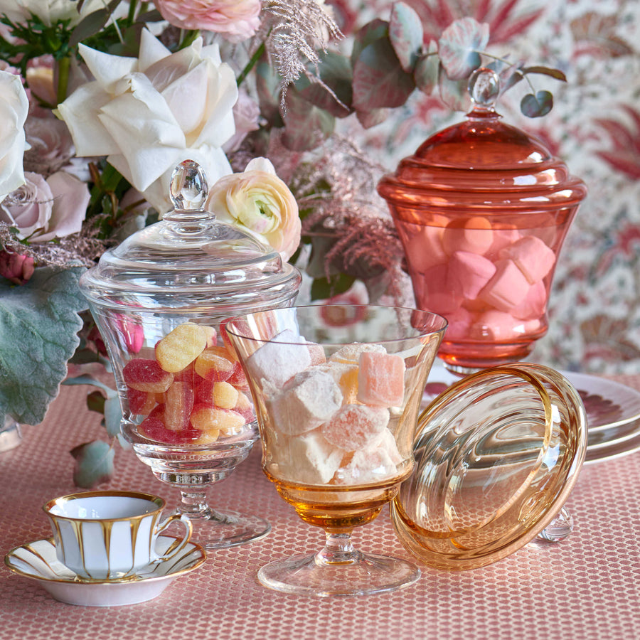 Theresienthal Marlene Candy Dish Grapefruit