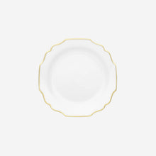 Augarten Wien 1718 - Augarten Belvedere White & Gold Dessert Plate - BONADEA