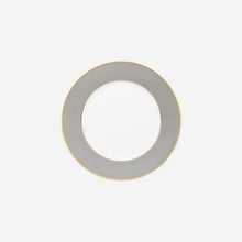 Load image into Gallery viewer, Augarten Wien 1718 - Schubert Charger Plate Smoke Grey - BONADEA

