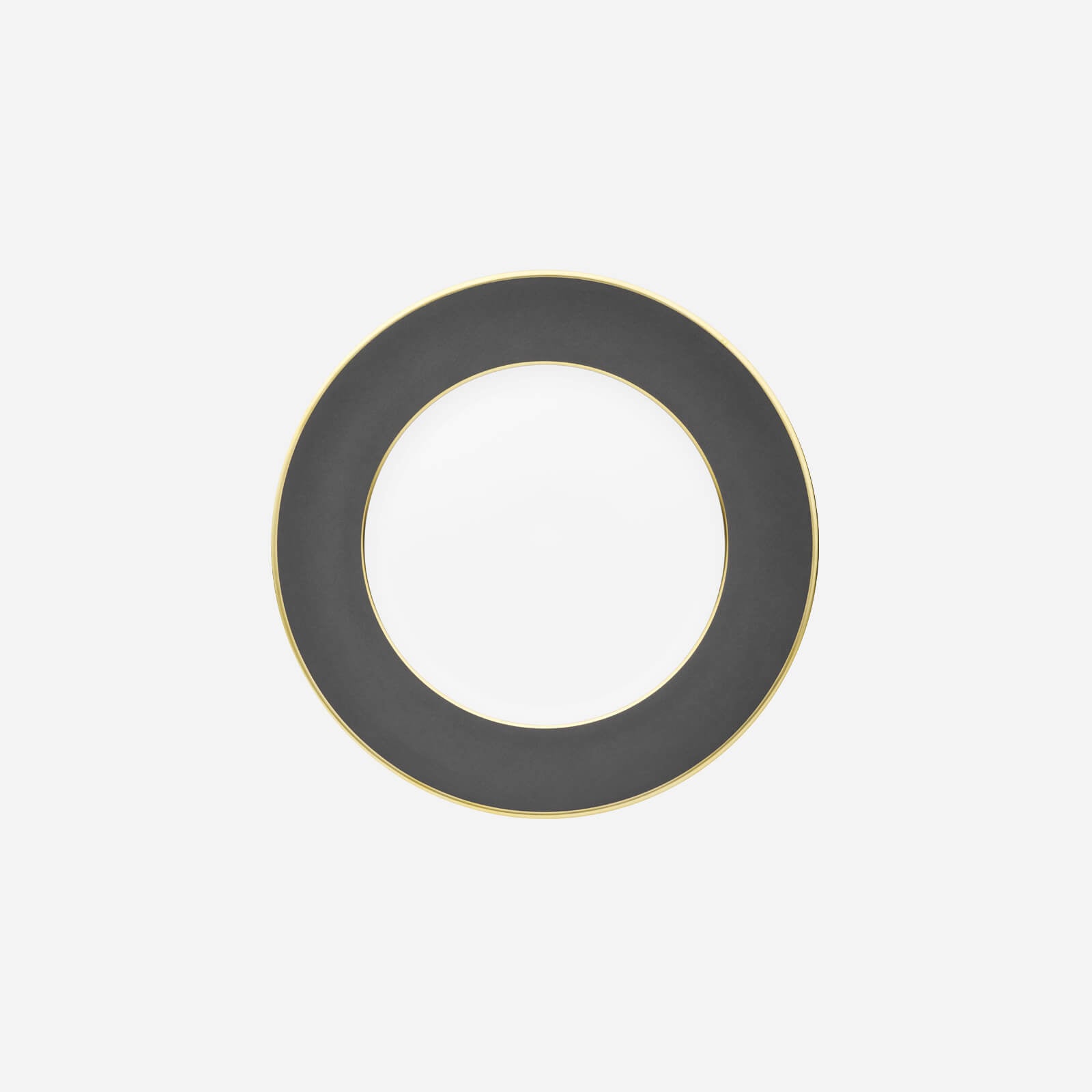 Augarten Wien 1718 - Augarten Schubert Charger Plate Slate Grey - BONADEA