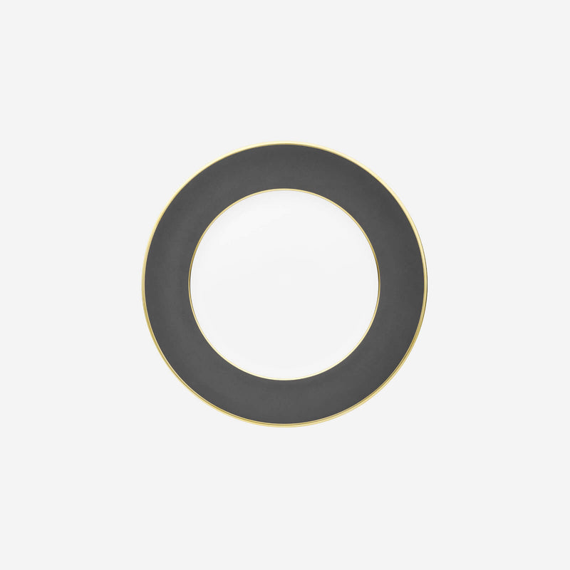 Augarten Wien 1718 - Augarten Schubert Charger Plate Slate Grey - BONADEA