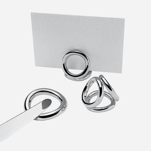 Christofle Vertigo Set of Four Silverplate Knife Rests - BONADEA