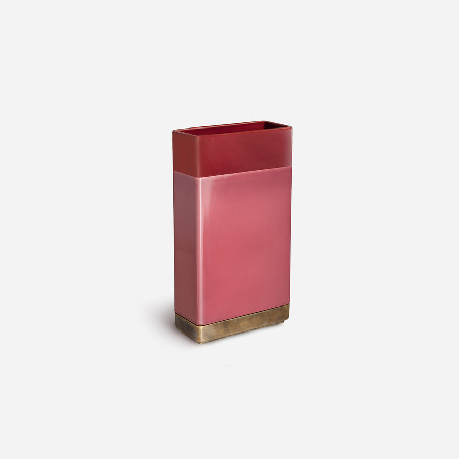 Bitossi Ceramiche DIM-2 Red Vase