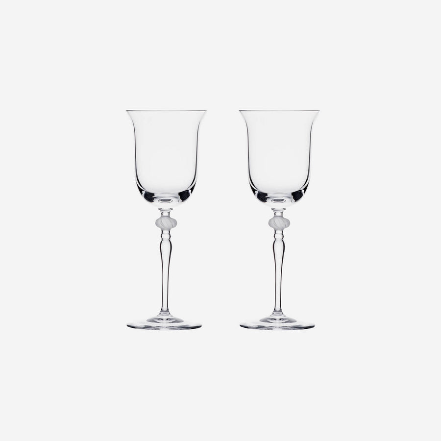 Rogaska Bloom White Wine Glass - Set of 2