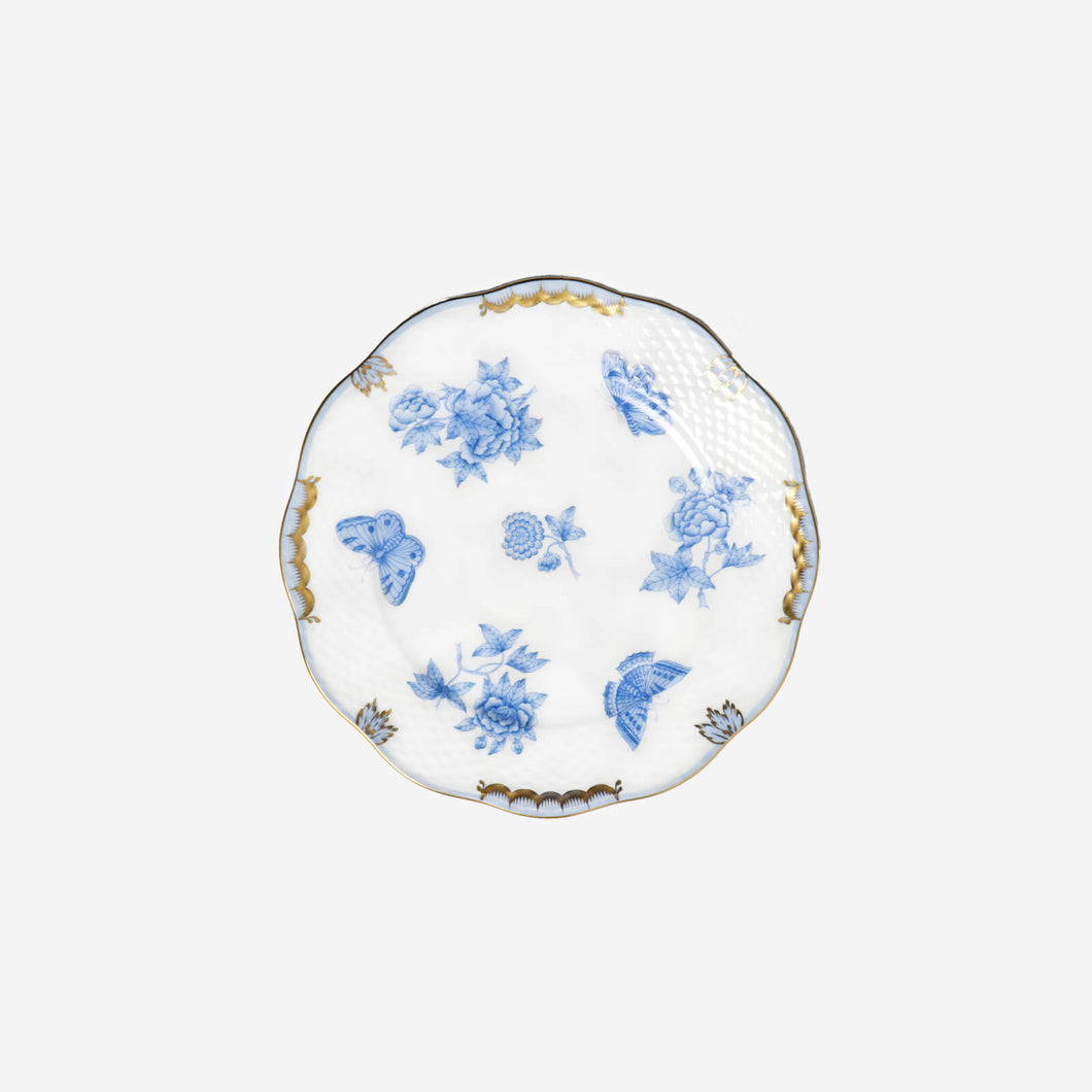 Fortuna Dessert Plate Blue Herend Bonadea