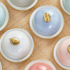 Sous Le Soleil White Butter Dish
