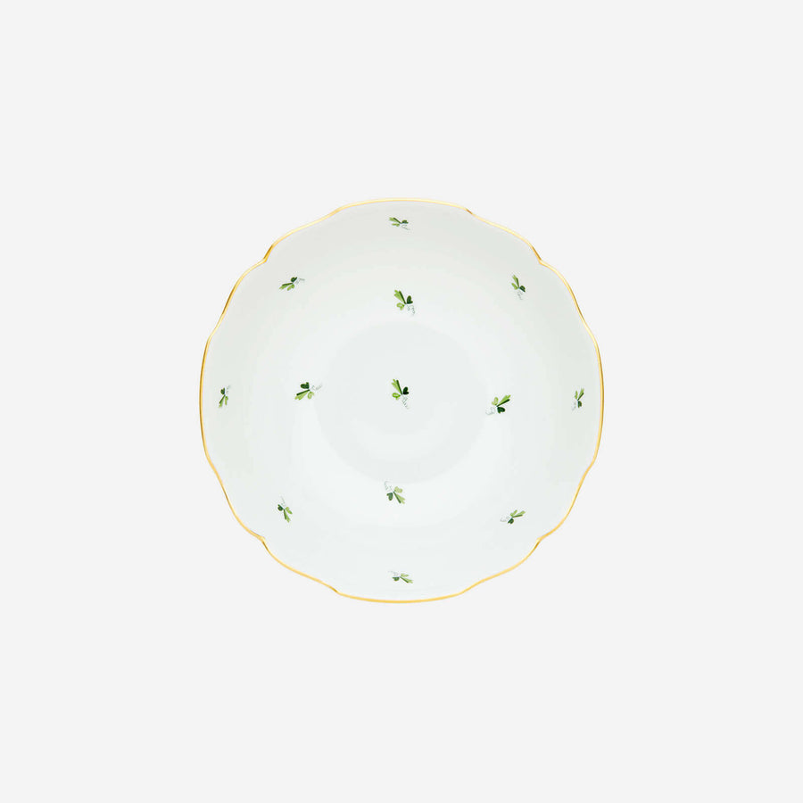 Augarten Wien 1718 Grape Leaves Salad Bowl Medium