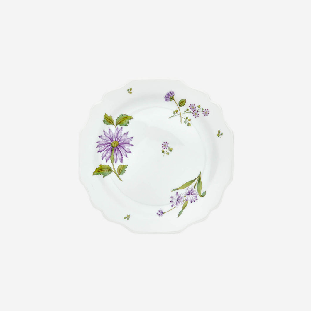 Bonadea Augarten Lilac Flowers Dessert Plates