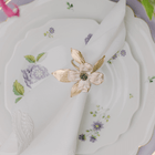 Dogwood Napkin Ring - Set of 4