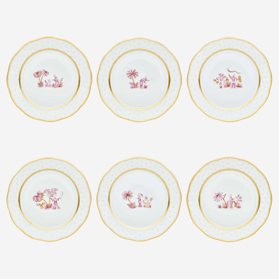 Herend Fodo Dinner Plate - Set of 6