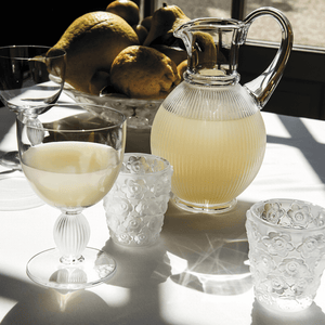 Bonadea Lalique Anemones Votive Clear