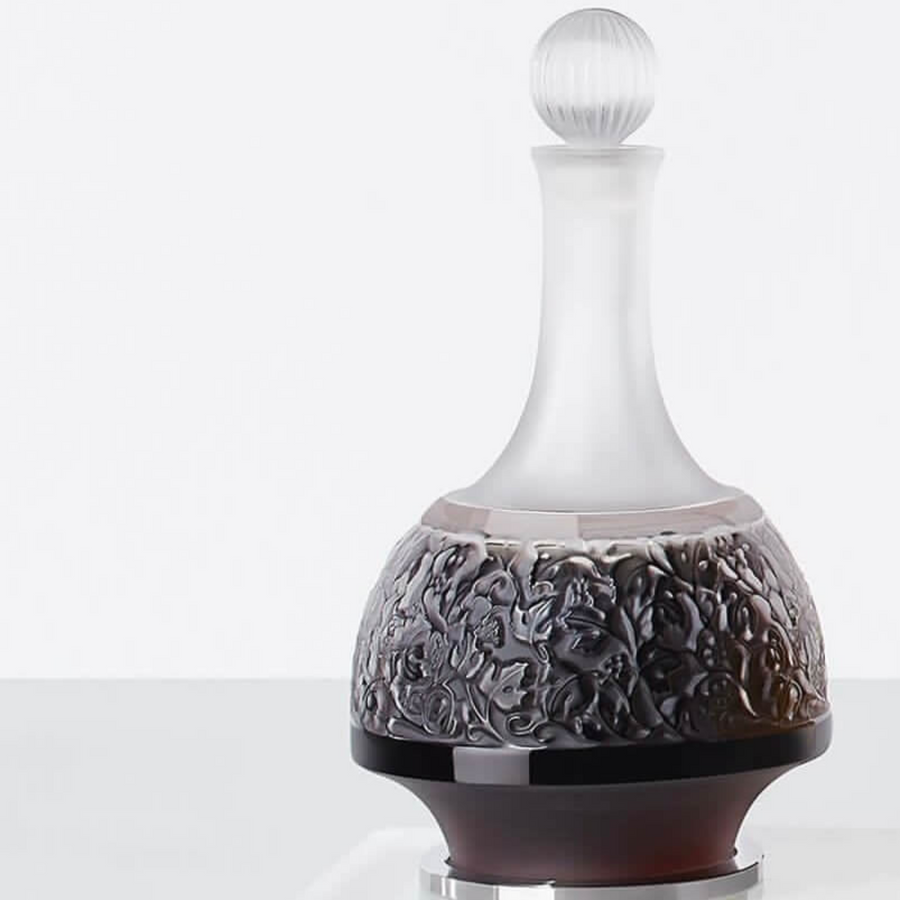 Lalique Versailles Oil Vinegar Cruets