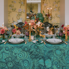 Bonadea Malachite Tablecloth