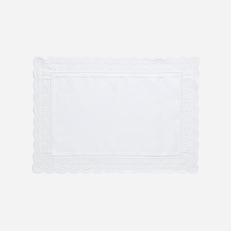 Weissfee Paloma Lace Placemat