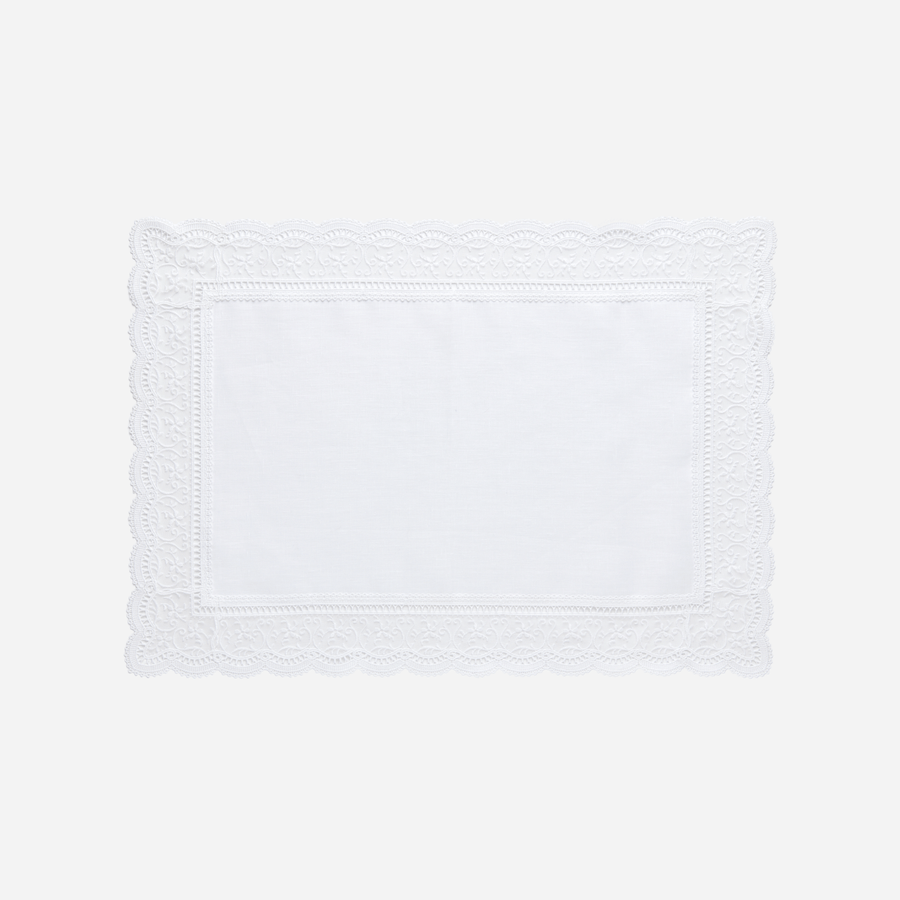 Weissfee Paloma Lace Placemat