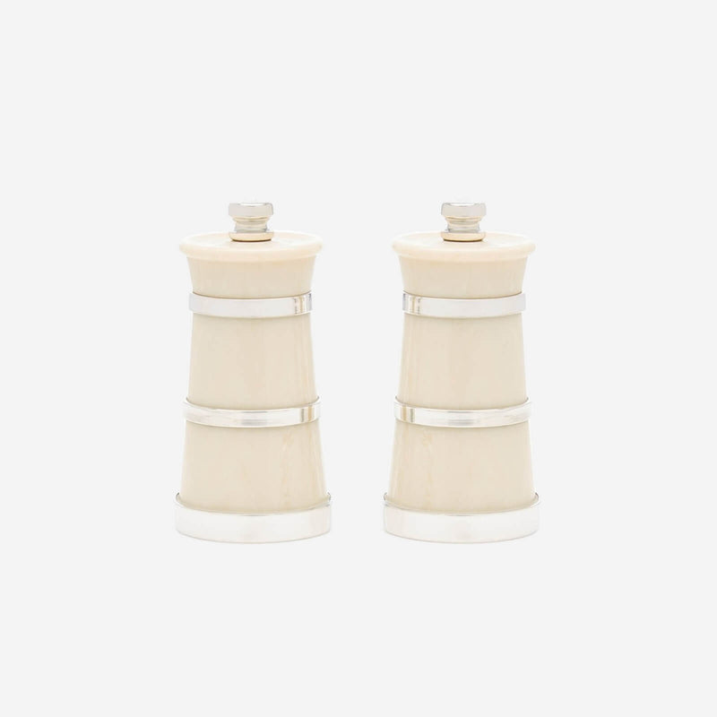 Ivory Salt & Pepper Grinder Set