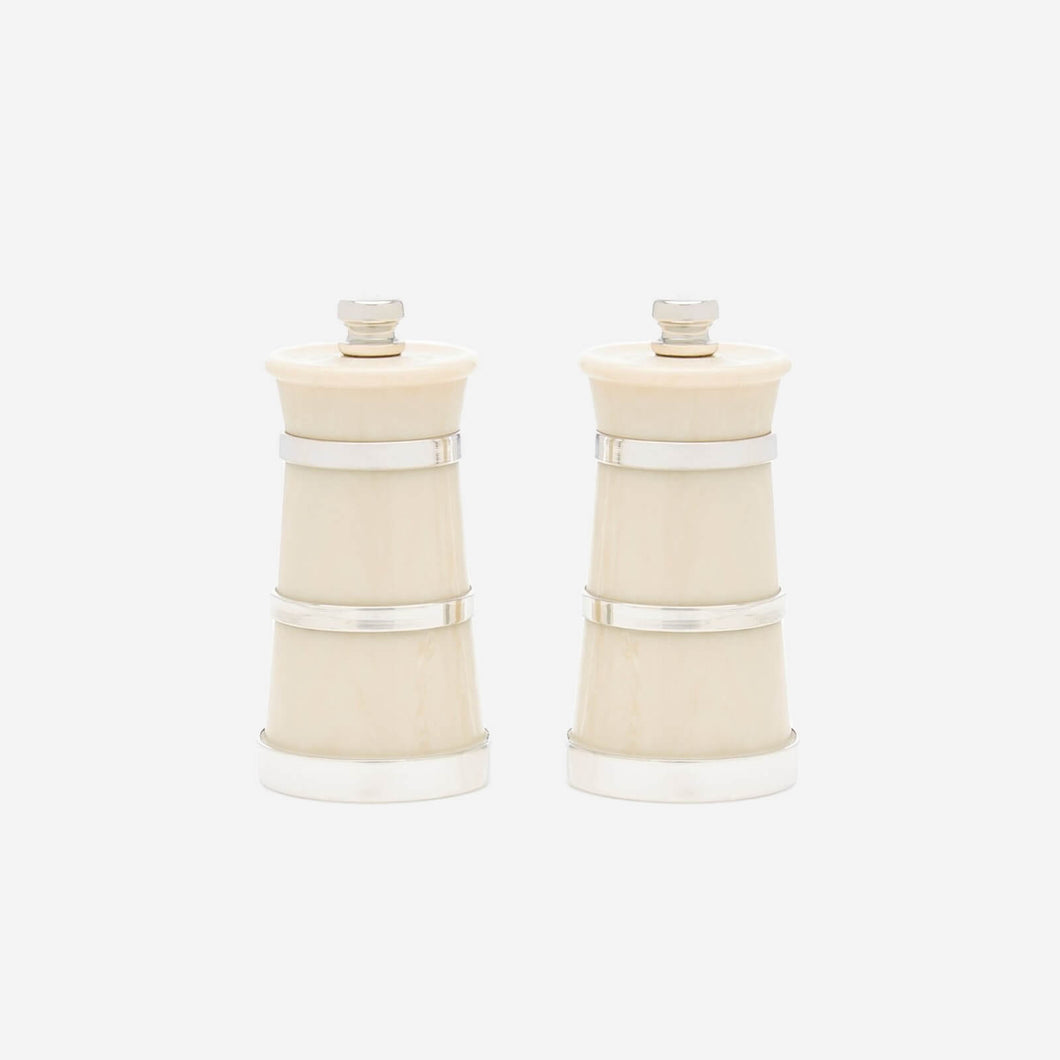 Ivory Salt & Pepper Grinder Set