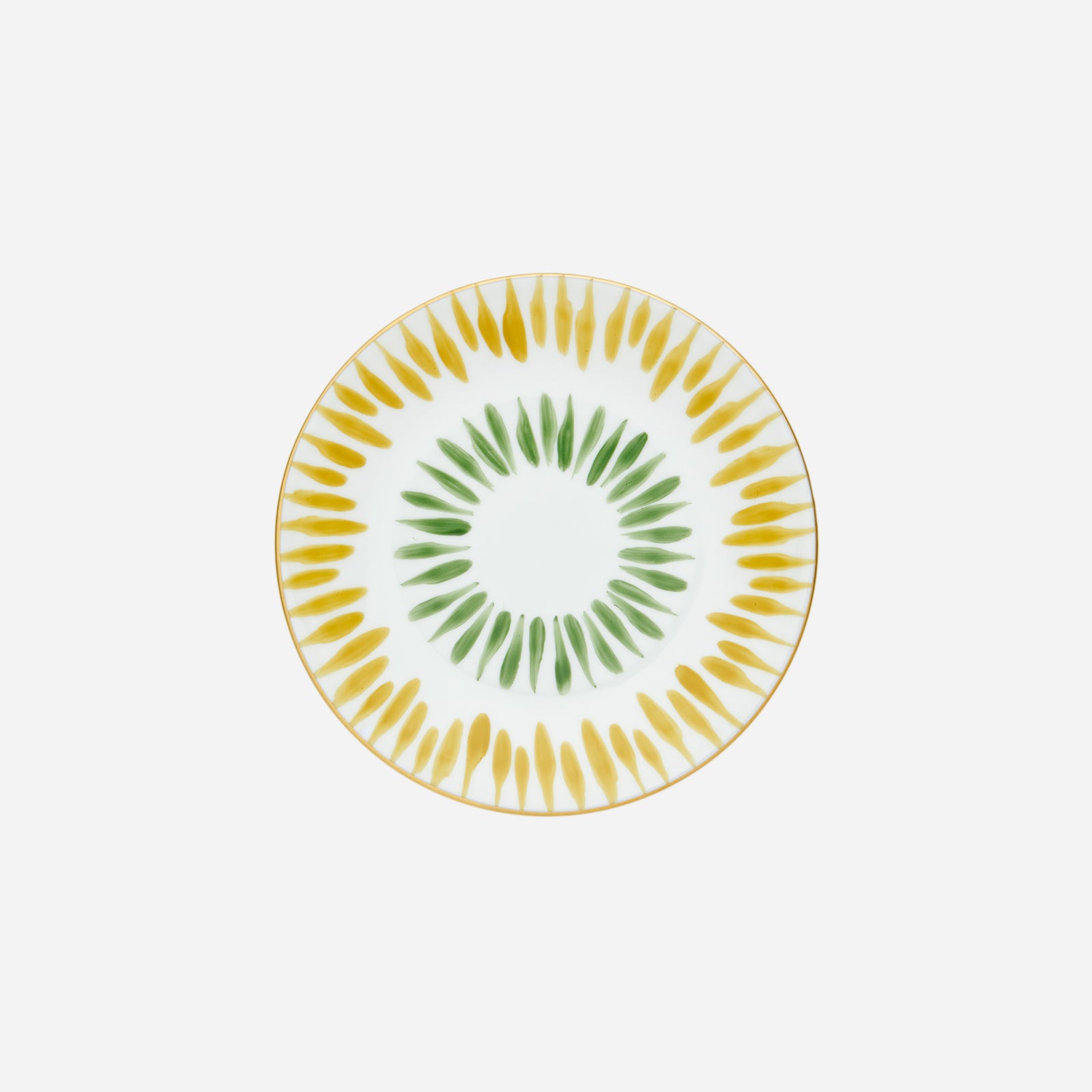 Bonadea Alle Cyprus Bread Plate Mustard