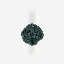Load image into Gallery viewer, Californian Poppy Napkin Ring Teal
