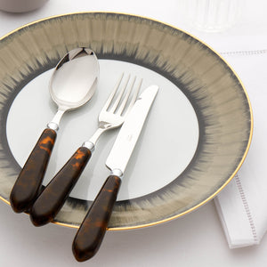 CAPDECO Omega 4-Piece Cutlery Set in Tortoiseshell