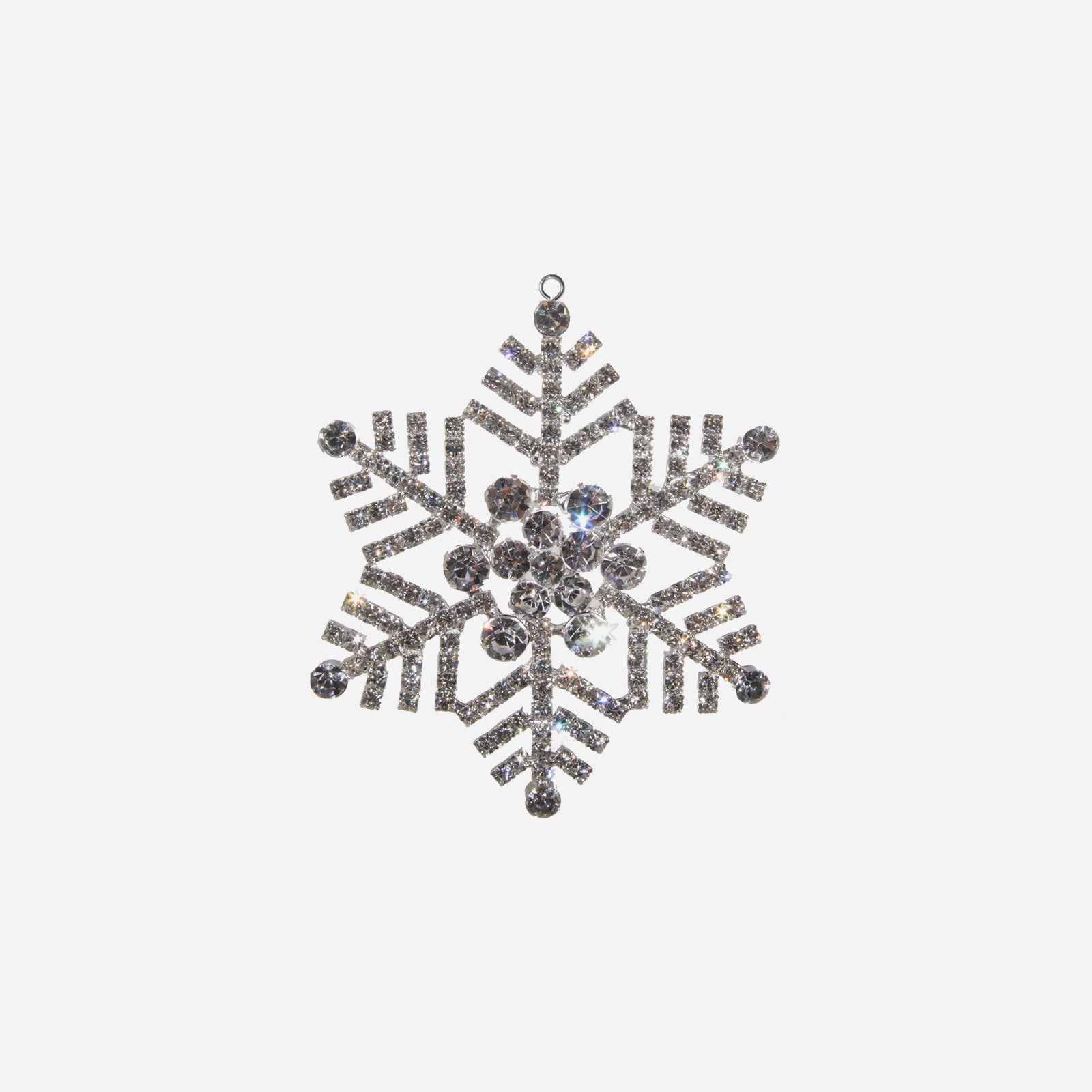 Sterling silver discount snowflake ornaments