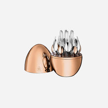 Load image into Gallery viewer, Christofle MOOD Rose Gold Cutlery Set -BONADEA
