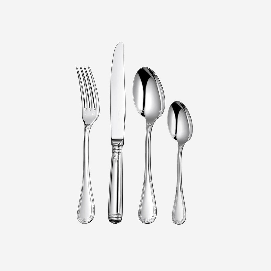 Christofle Malmaison 4-Piece Silver Plated Cutlery Set