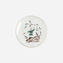 Load image into Gallery viewer, Marie Daage - Divertimente Set of Four Hand-painted Dessert Plates
