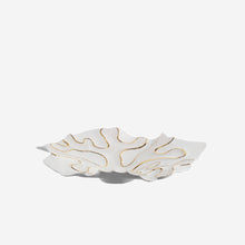 Load image into Gallery viewer, Fos Ceramiche Fossilia 24k Gold and Porcelain Centrepiece
