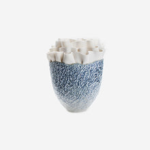 Load image into Gallery viewer, Anthozoa Blue Tall Vase Fos Ceramiche
