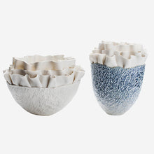 Load image into Gallery viewer, Anthozoa Blue Tall Vase Fos Ceramiche
