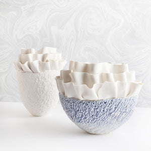 Fos Ceramiche Anthozoa Vase Blue -BONADEA