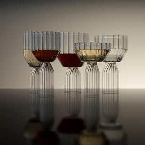  Fferrone Margot Set of Two White Wine Goblets - BONADEA