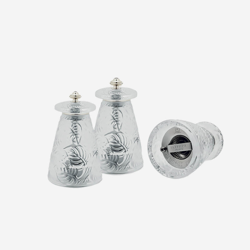 Bonadea Lalique Feuilles Salt and Pepper