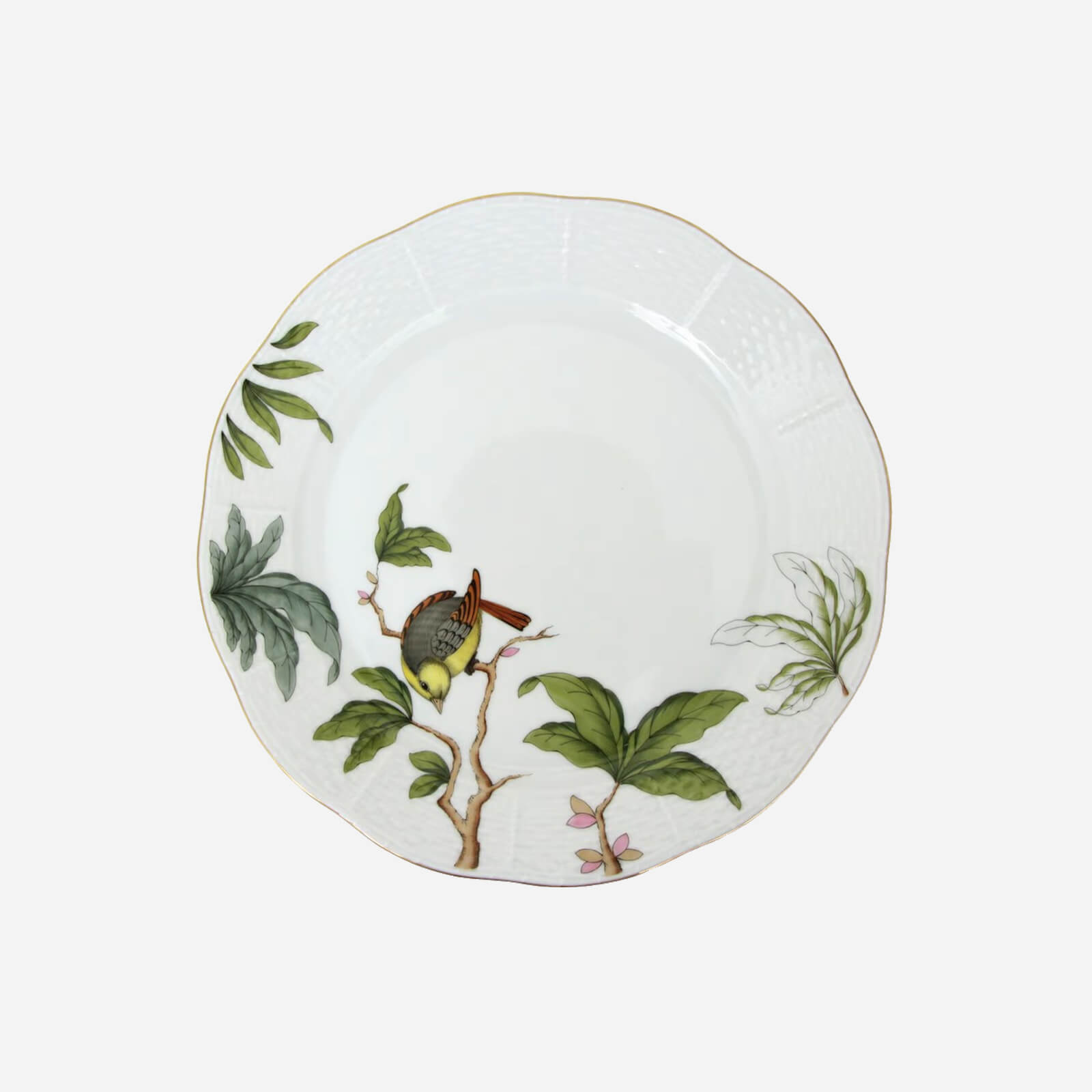 Foret Bird Dessert Plate - Set of 6