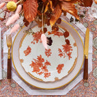 Herend Fortuna Dinner Plate Rust Bonadea