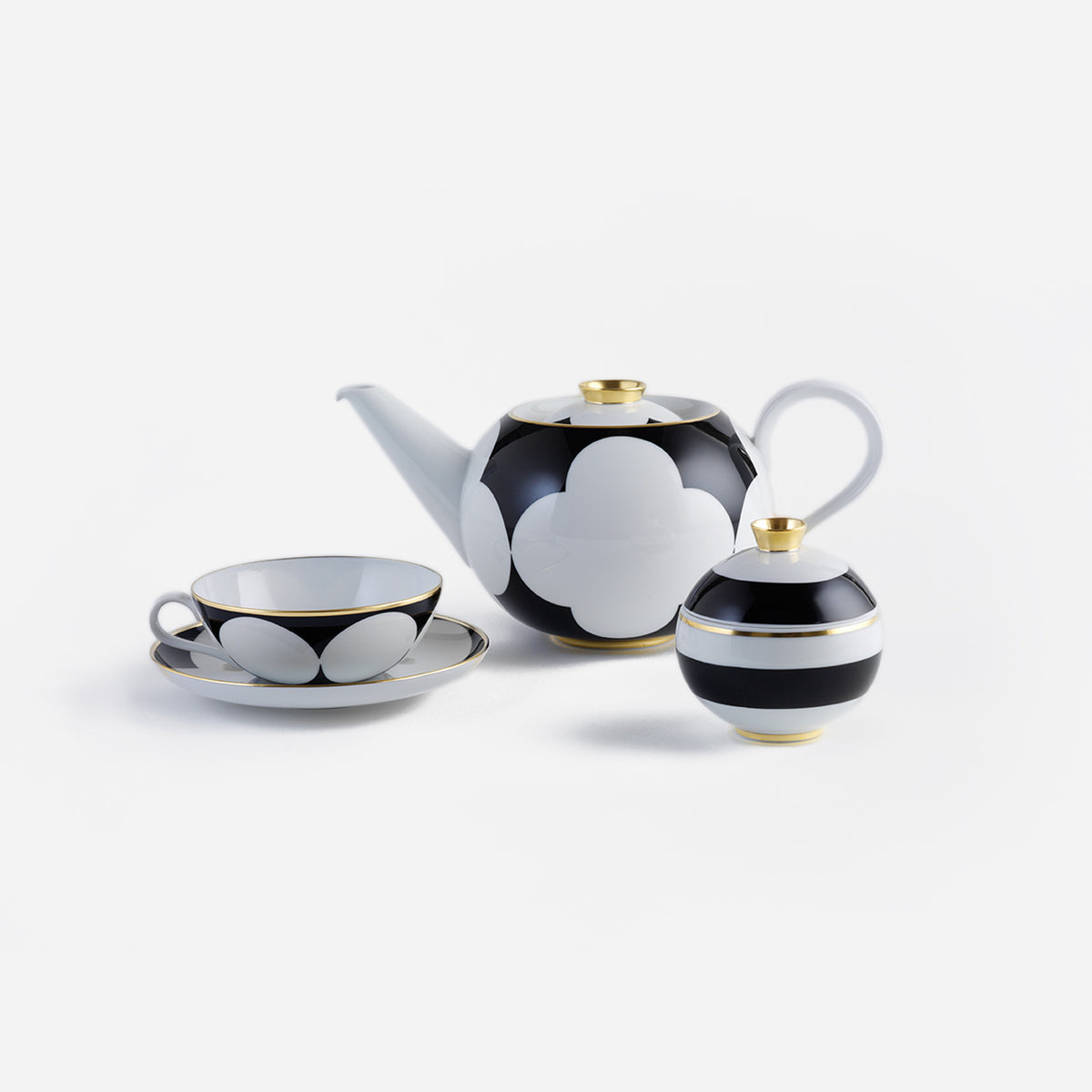 Fürstenberg Ca#39; d#39;Oro small bowl - Black