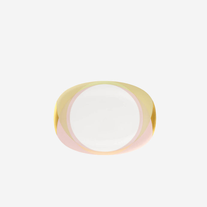 Fuerstenberg Porcelain - Fluen Shifting Colors Oval Milk & Sugar Tray - BONADEA