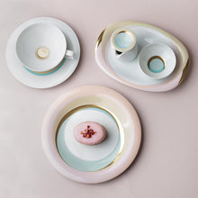 Load image into Gallery viewer, Fuerstenberg Porcelain -  Fluen Shifting Colors Dessert Plate - BONADEA
