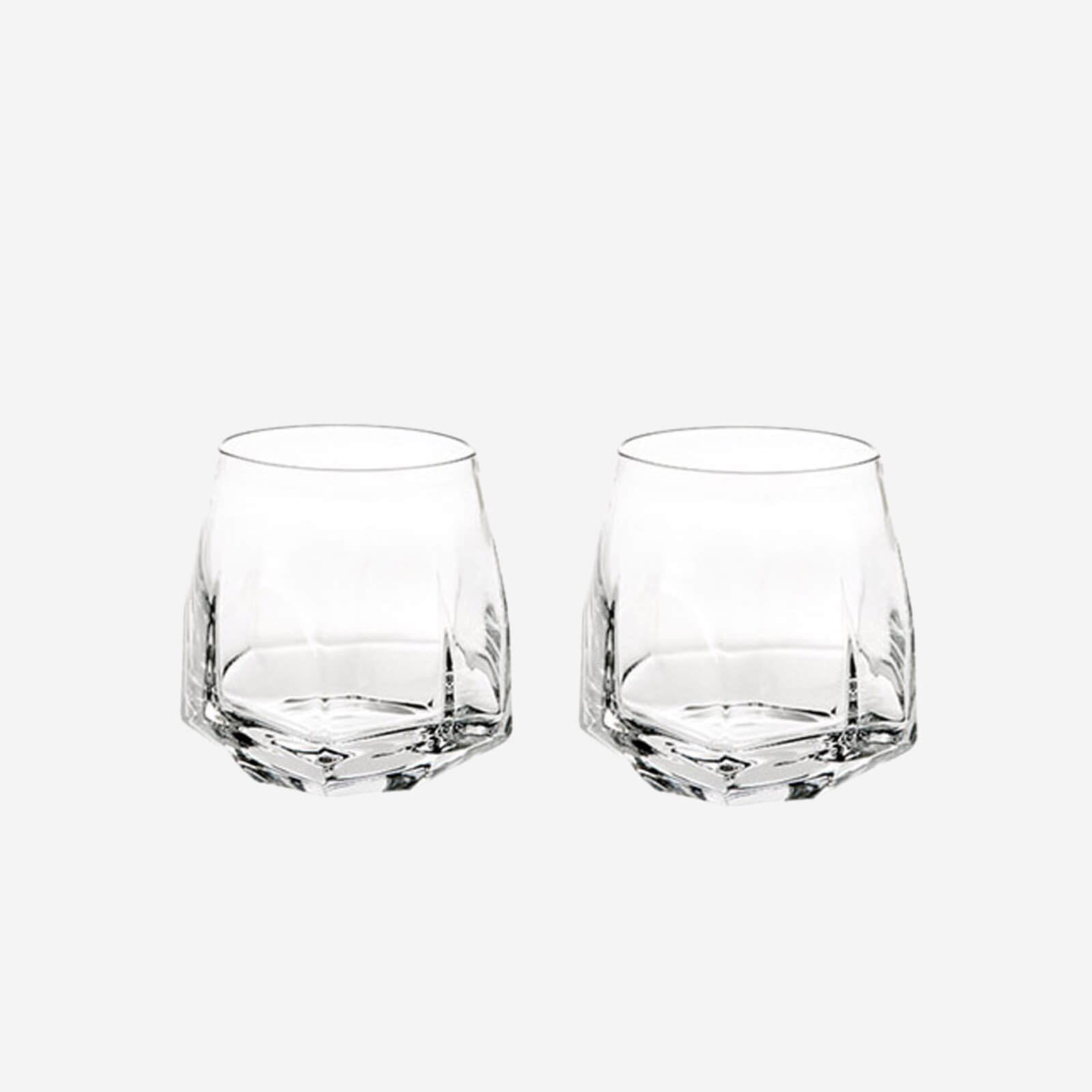 Vista Alegre Atlantis Crystal - Gemstone Old Fashioned Tumblers (Set of 2)