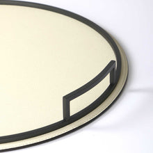 Load image into Gallery viewer, GioBagnara - Medium Round Leather Tray - Ivory
