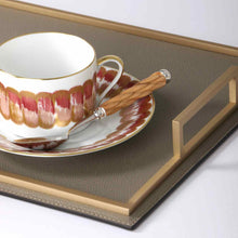 Load image into Gallery viewer, Marie Daage - Parure Handpainted Teacup &amp; Saucer
