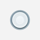 Hémisphère Metallic Blue Dinner Plate