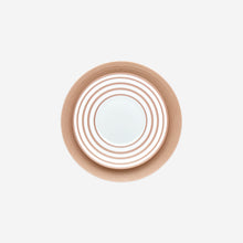 Hémisphère Metallic Pink Dessert Plate