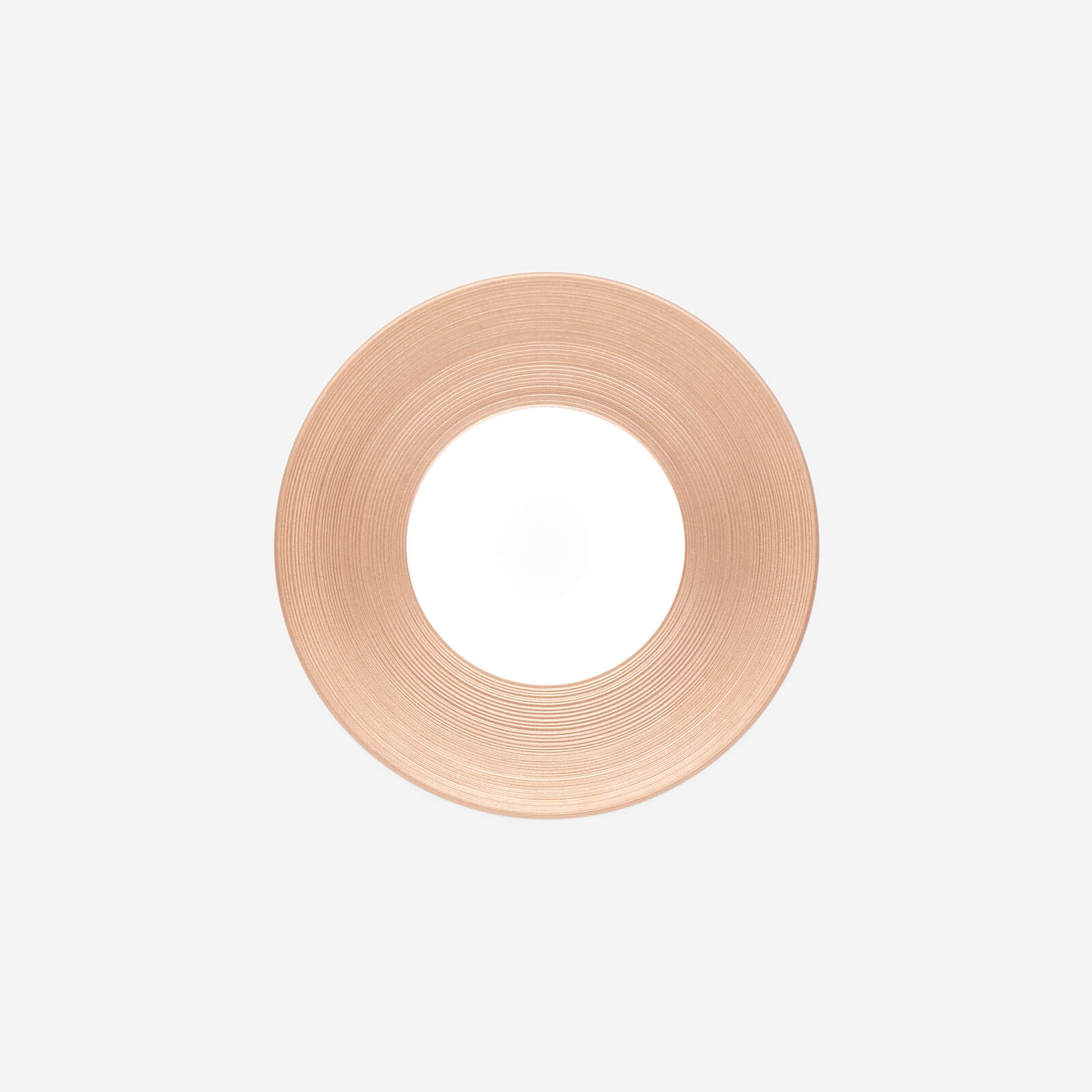 Hémisphère Metallic Pink Dessert Plate