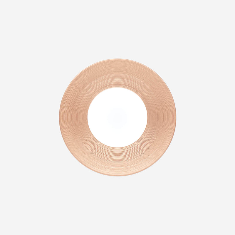 Hémisphère Metallic Pink Dessert Plate