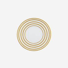 Load image into Gallery viewer, J.L Coquet Hémisphère Gold Stripe Charger Plate
