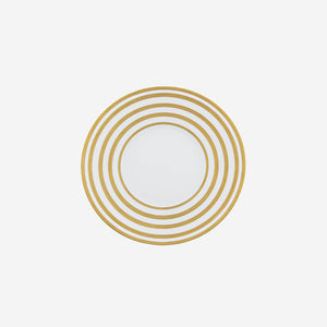J.L Coquet Hémisphère Gold Stripe Dessert Plate