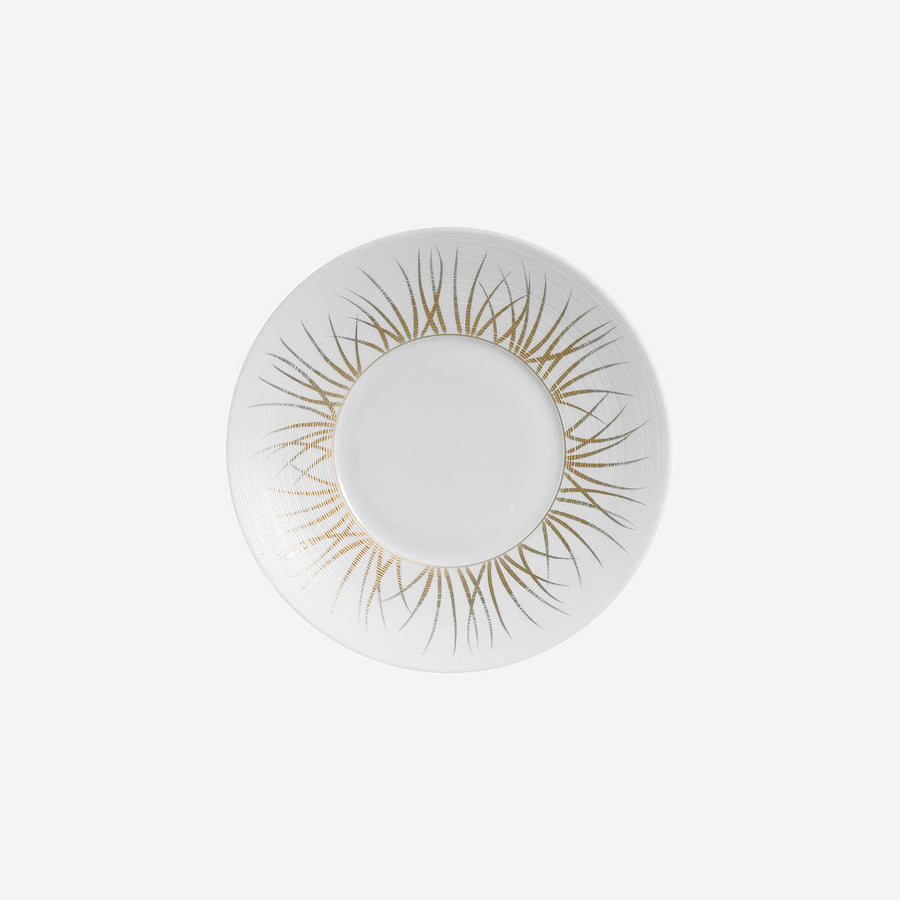 J.L Coquet Toundra Gold Dessert Plate