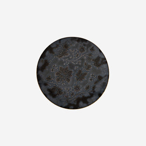 Jaune de Chrome - Moonshadow Black Bread & Butter Plate